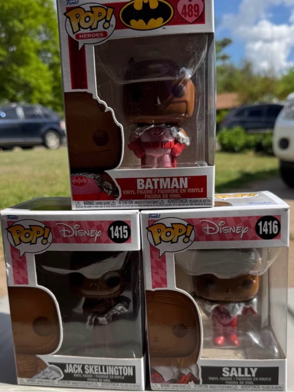 Funko Pop! vinyl figure of Valentines Day Wrapped chocolate Bundle